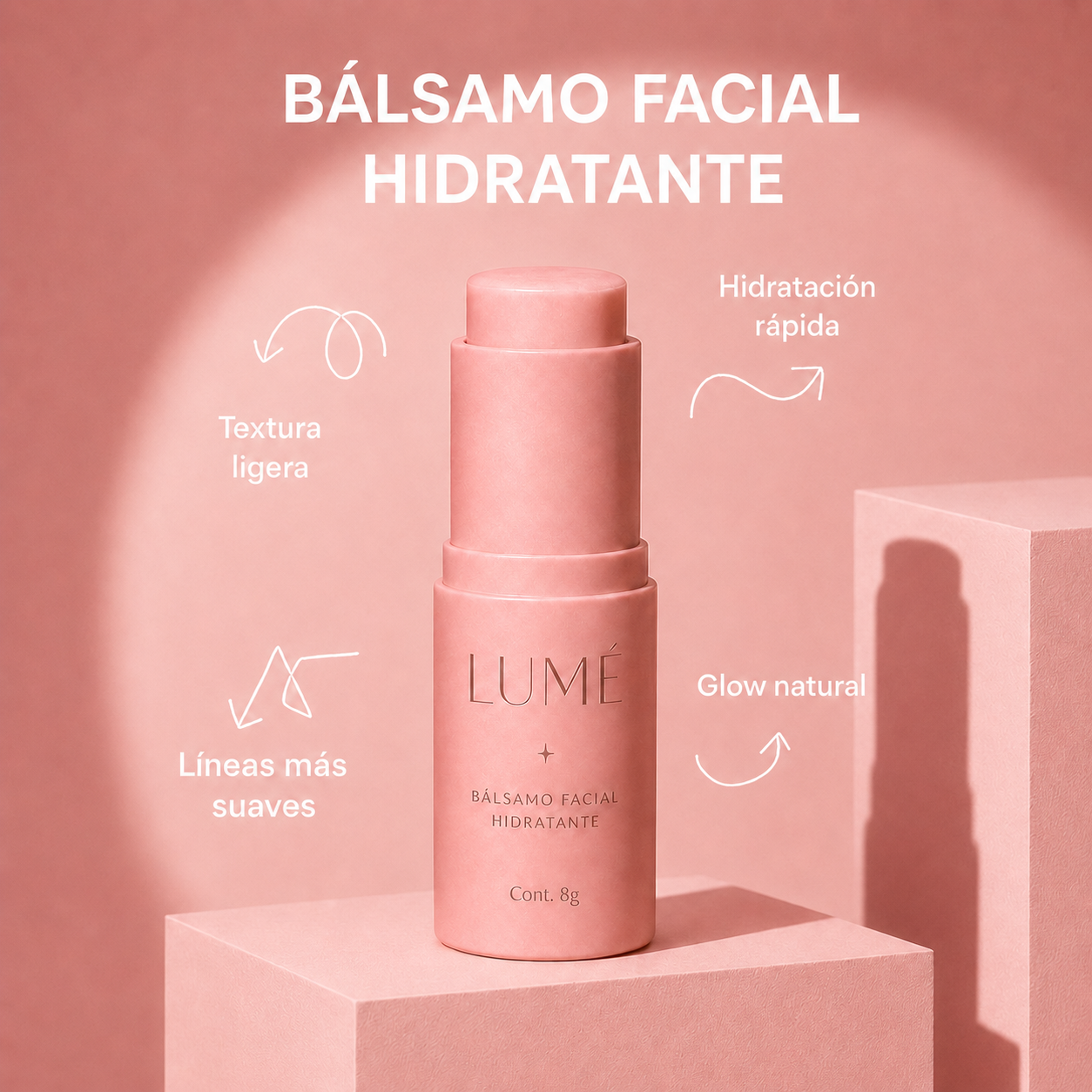 Bálsamo Facial Lumé Poder Hidratante Antiarrugas
